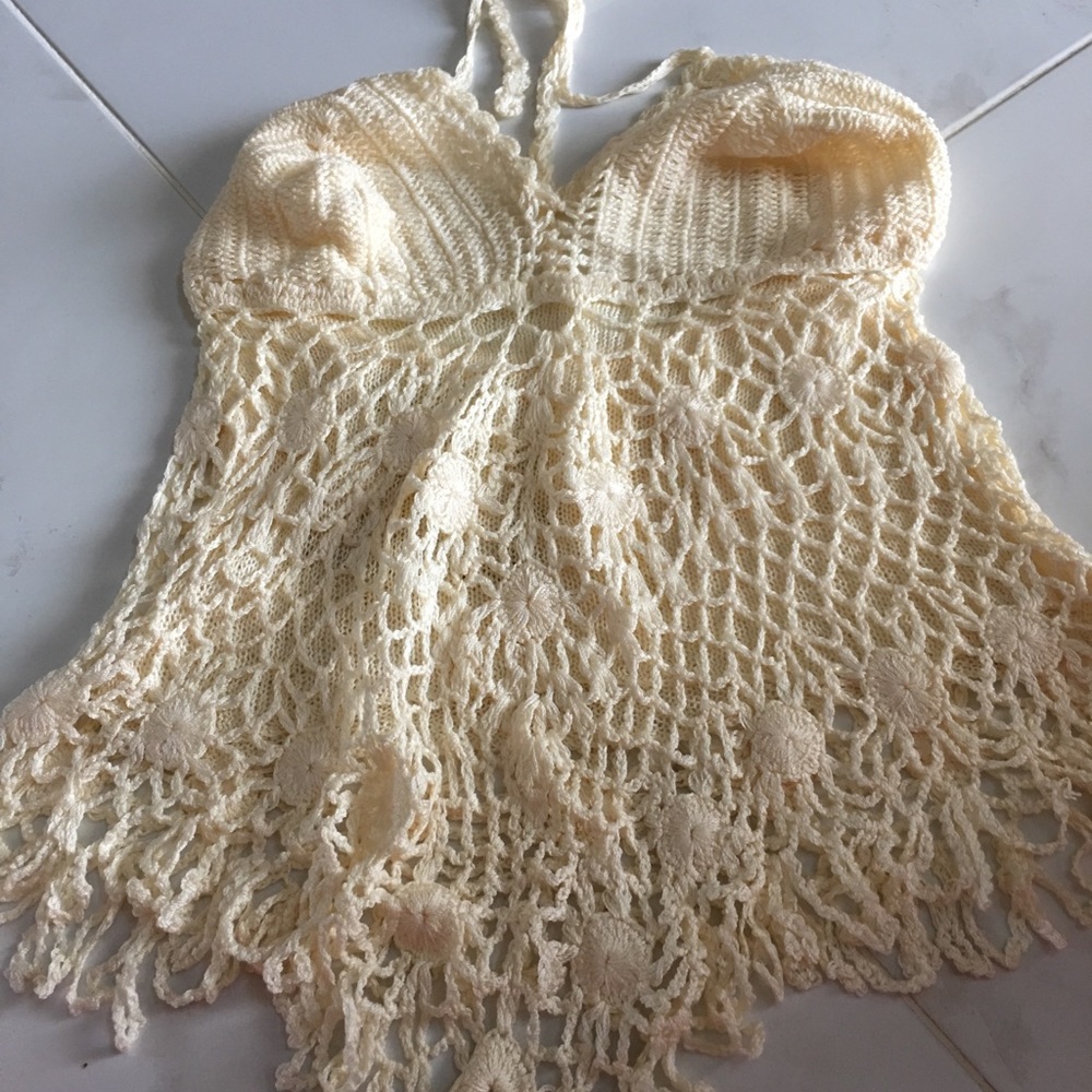 Cute top! Handmade. New. Size s/m